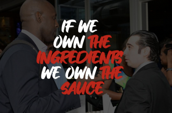 If We Own The Ingredients, We Own the Sauce